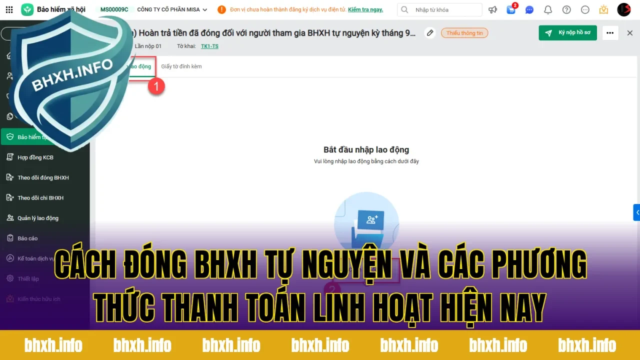 Cách đóng BHXH tự nguyện và các phương thức thanh toán linh hoạt hiện nay