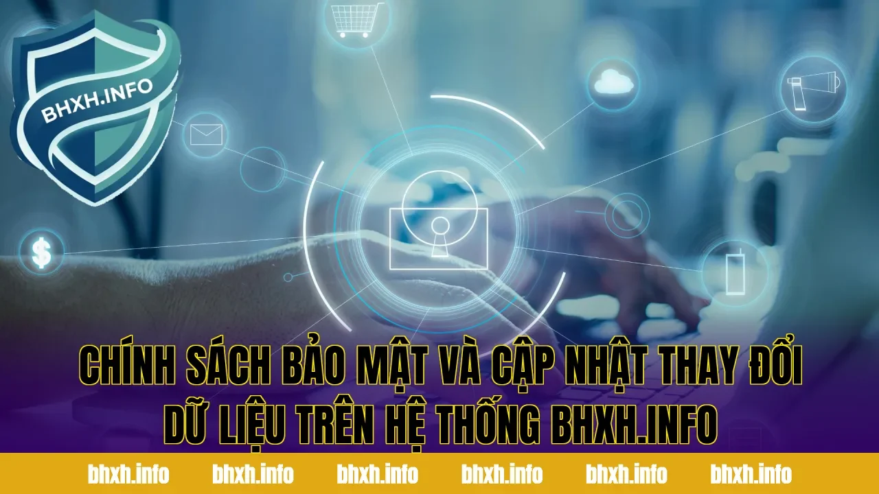 Chính sách bảo mật và cập nhật thay đổi dữ liệu trên hệ thống bhxh.info