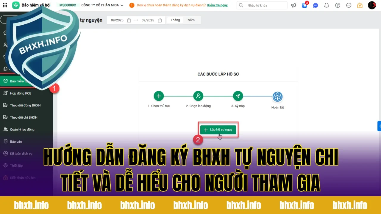 Hướng dẫn đăng ký BHXH tự nguyện chi tiết và dễ hiểu cho người tham gia