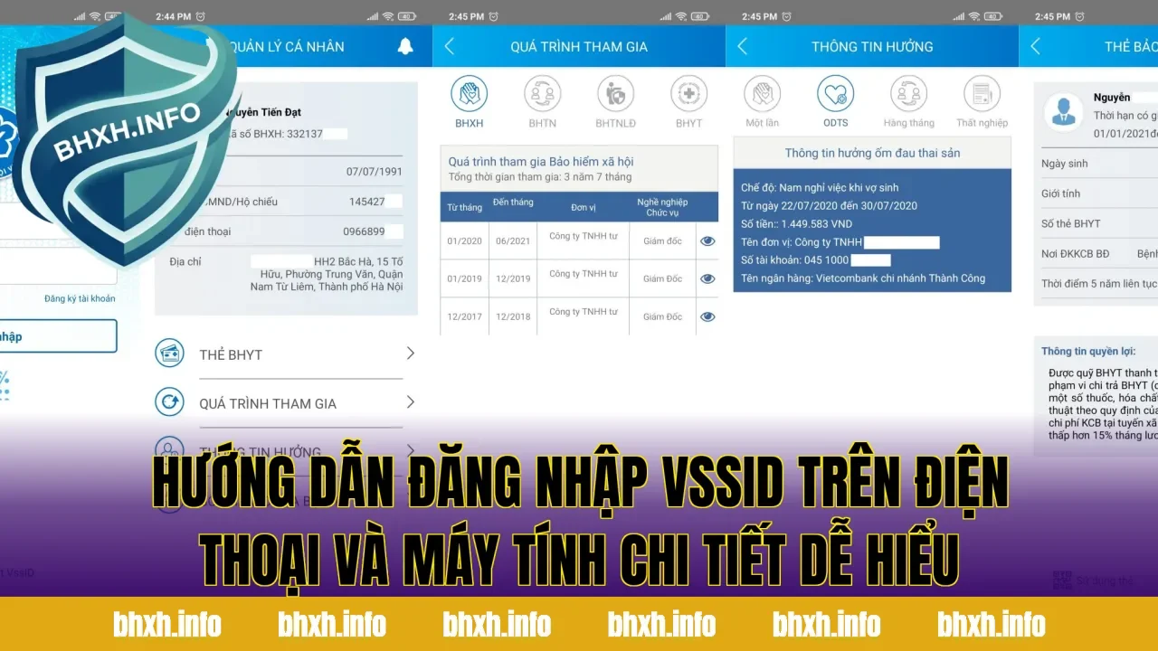 Hướng dẫn đăng nhập VssID trên điện thoại và máy tính chi tiết dễ hiểu