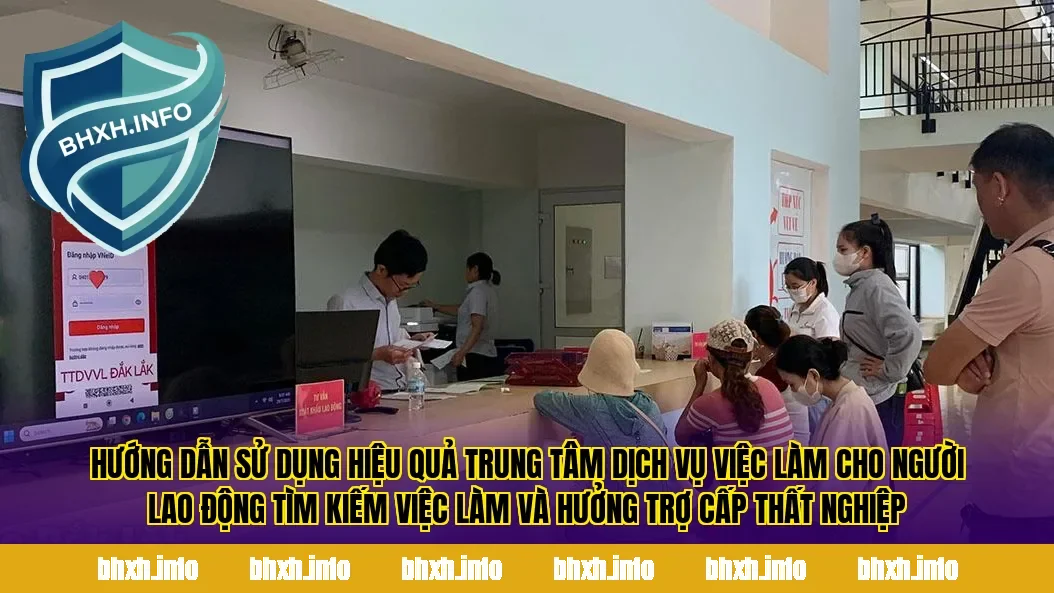 Hướng dẫn sử dụng hiệu quả trung tâm dịch vụ việc làm cho người lao động tìm kiếm việc làm và hưởng trợ cấp thất nghiệp