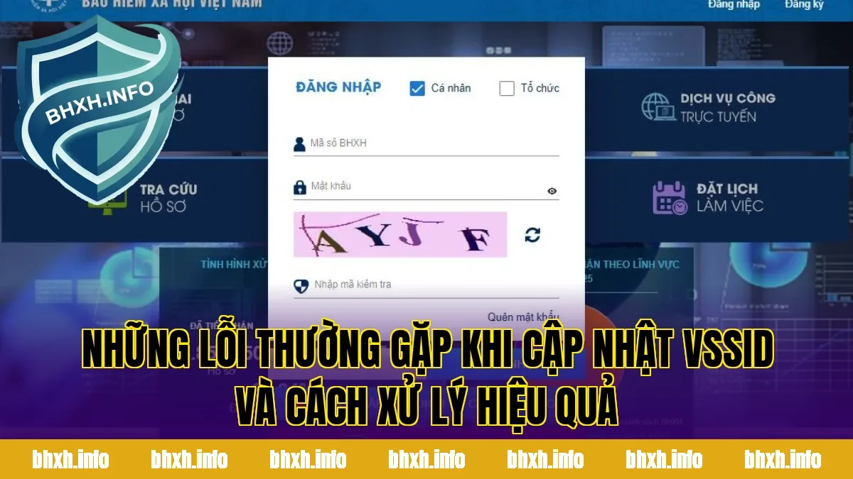 Những lỗi thường gặp khi cập nhật VssID và cách xử lý hiệu quả