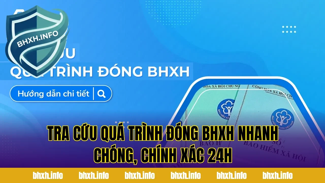 Tra Cứu Quá Trình Đóng BHXH Nhanh Chóng, Chính Xác 24H