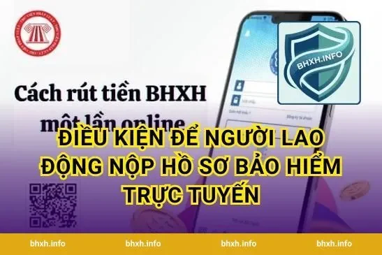 Điều Kiện Để Người Lao Động Nộp Hồ Sơ Bảo Hiểm Trực Tuyến