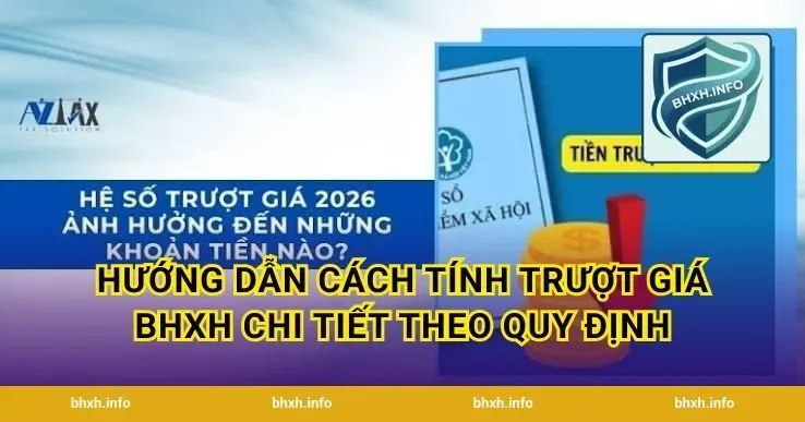 Hướng dẫn cách tính trượt giá BHXH chi tiết theo quy định