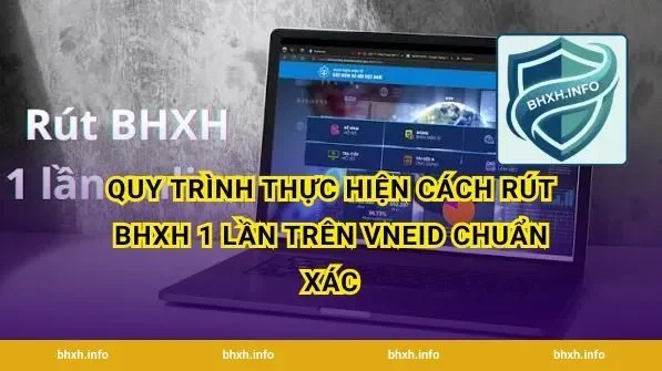 Quy Trình Thực Hiện Cách Rút BHXH 1 Lần Trên VNeID Chuẩn Xác
